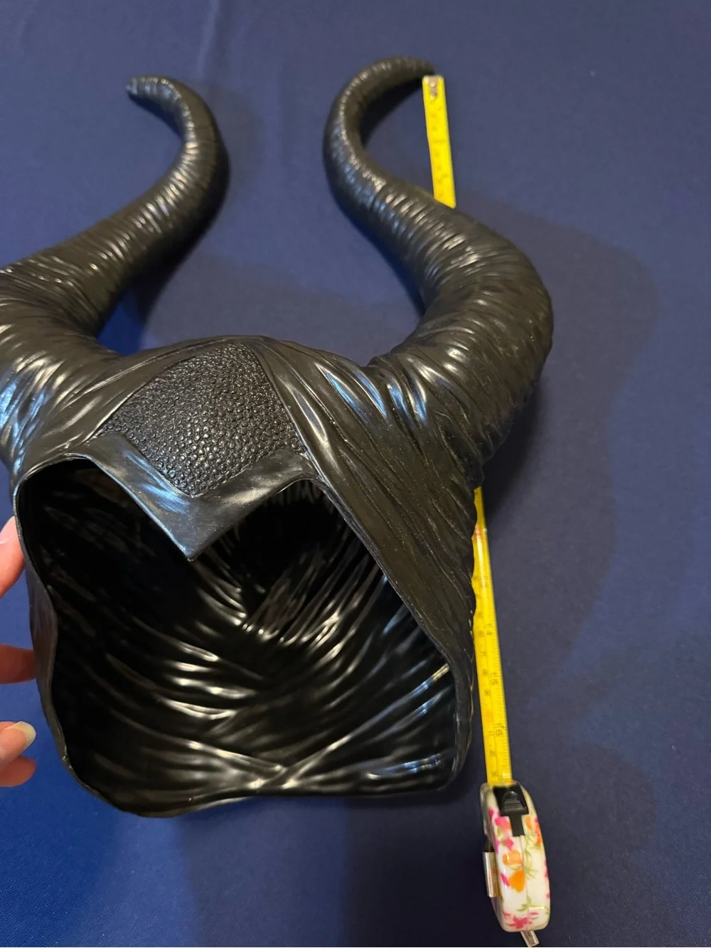 Maleficent Horn Headpiece Halloween Costume Cosplay Black Horns